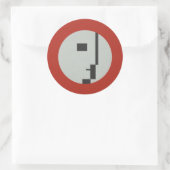 Sticker Rond FLomm Heroes : D’EVOCATUR ! (Sac)