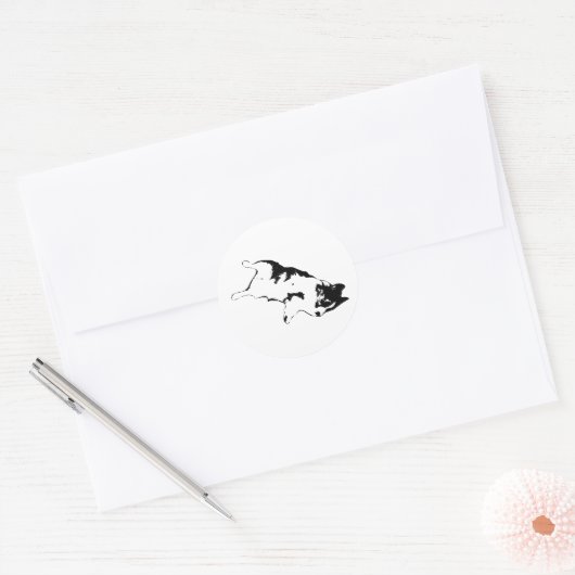 Sticker Rond Flop Life (Enveloppe)