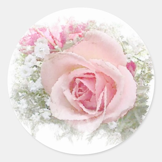 Sticker Rond Floral (Devant)