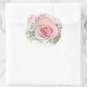 Sticker Rond Floral (Sac)