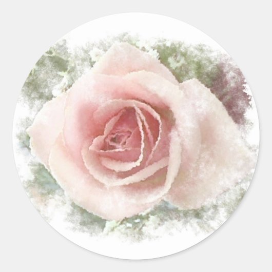 Sticker Rond Floral (Devant)