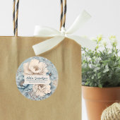 Sticker Rond  Floral Design Event Planner Promotional Business