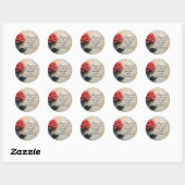 Sticker Rond Floral Galore  (Feuille)