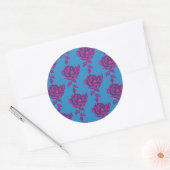 Sticker Rond Flore ordinaire (Enveloppe)