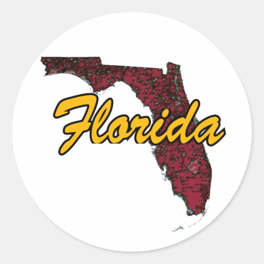Sticker Rond Floride (Devant)