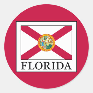 Sticker Rond Floride