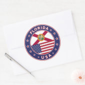Sticker Rond Floride (Enveloppe)
