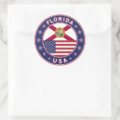 Sticker Rond Floride (Sac)