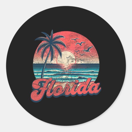 Sticker Rond Floride _1 (Devant)