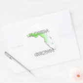 Sticker Rond Floride cultivée (Enveloppe)