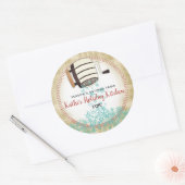 Sticker Rond Flour fter Fraise de Flamme de neige cuisine perso (Enveloppe)