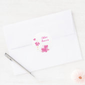 Sticker Rond FLUTTERBY BUTTERFLIES :: série trois 1 (Enveloppe)