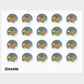 Sticker Rond Flyball (Feuille)