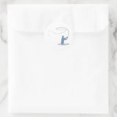 Sticker Rond Flycasting (Sac)