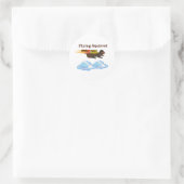 Sticker Rond Flying (Sac)