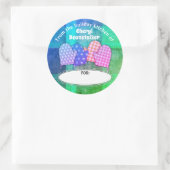 Sticker Rond Fmitts de four Noël de la cuisine de l'autocollant (Sac)