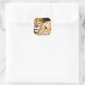 Sticker Rond Focalisé et Force_ (Sac)