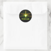 Sticker Rond Focus (Sac)
