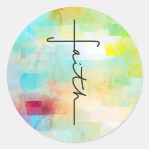 Sticker Rond Foi