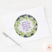 Sticker Rond Foi spirituelle consciente Amour Espoir Art (Enveloppe)