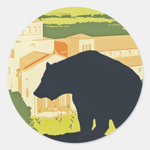 Sticker Rond Foire nationale de Californie