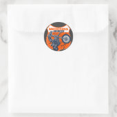 Sticker Rond Folie motocross (Sac)