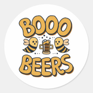 Sticker Rond Folles abeilles