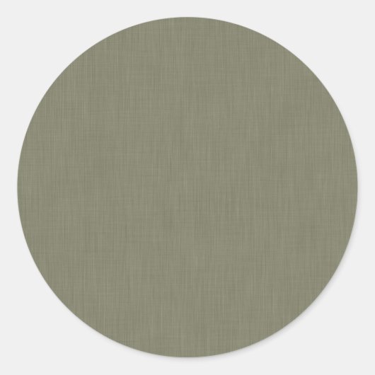 Sticker Rond Fond texturé vert olive calme et simple (Devant)