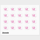 Sticker Rond Fondation (Feuille)