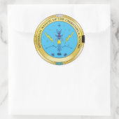 Sticker Rond Fondation nationale Chiricahua Apache (Sac)