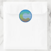 Sticker Rond fondu colorado chill (Sac)
