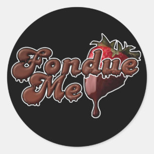 Sticker Rond Fondue je 2