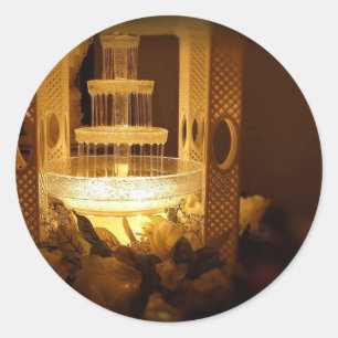 Sticker Rond fontaine de cake