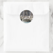 Sticker Rond Fontaine de Trevi (Sac)