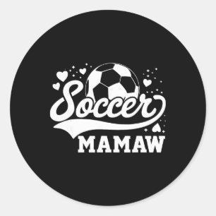 Sticker Rond Foot Mamaw Foot Byll 