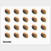 Sticker Rond Football (Feuille)