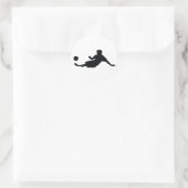 Sticker Rond Football (Sac)