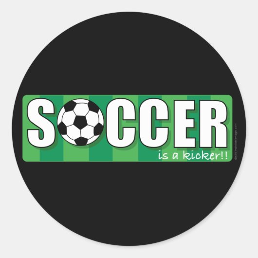 Sticker Rond Football (Devant)