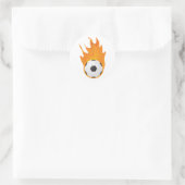 Sticker Rond Football (Sac)