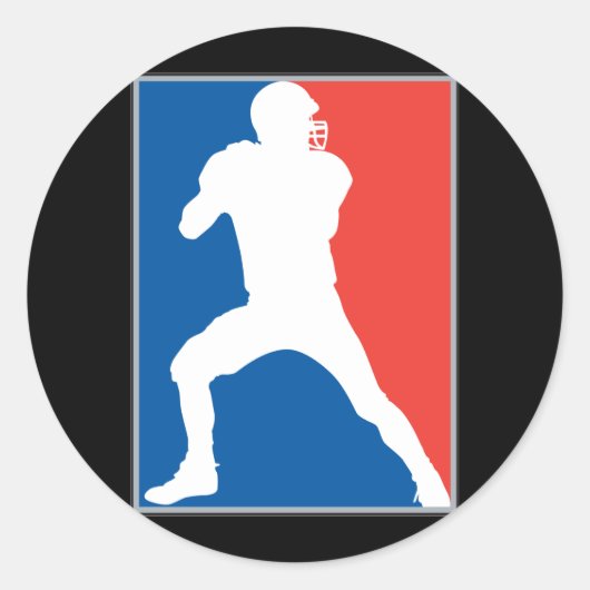 Sticker Rond Football (Devant)