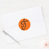 Sticker Rond Football (Enveloppe)