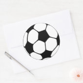 Sticker Rond Football (Enveloppe)