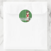 Sticker Rond Football (Sac)