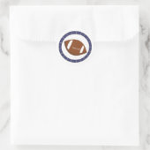 Sticker Rond Football (Sac)