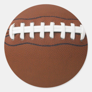 Sticker Rond Football