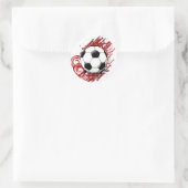 Sticker Rond Football (Sac)