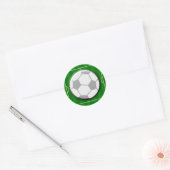 Sticker Rond Football (Enveloppe)