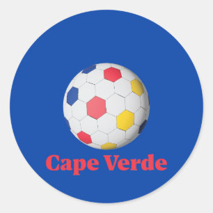 Sticker Rond football cap-verdien