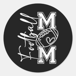 Sticker Rond Football Maman Football Maman Football Maman Footb