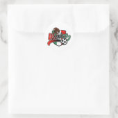 Sticker Rond Football mexicain (Sac)